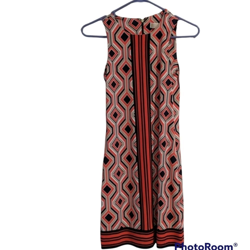Women's Patterned Shift Dress, Women's Business Casual Dress, Michael Kors Dress